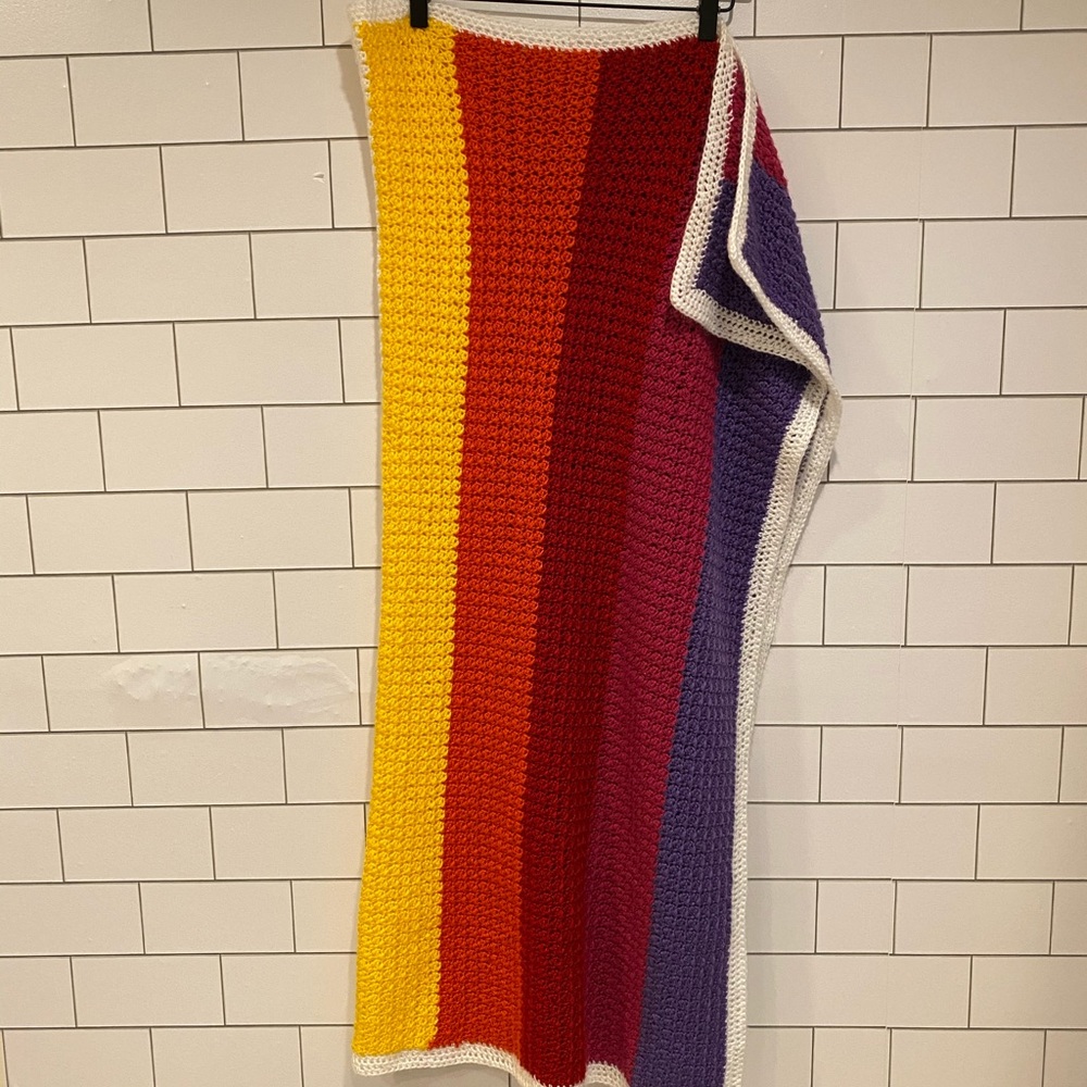 crochet throw - Picture 3 of 5